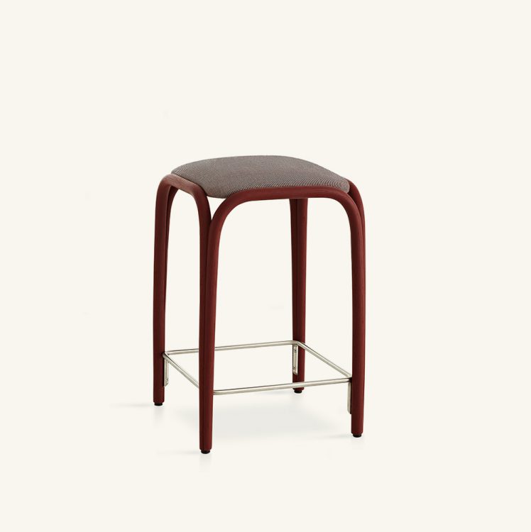 Fontal upholstered barstool