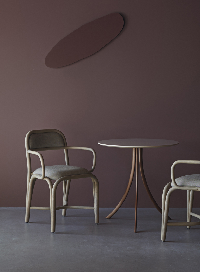 indoor kollektion - hochwertige luxusstühle - stuhl mit armlehne gepolstert fontal