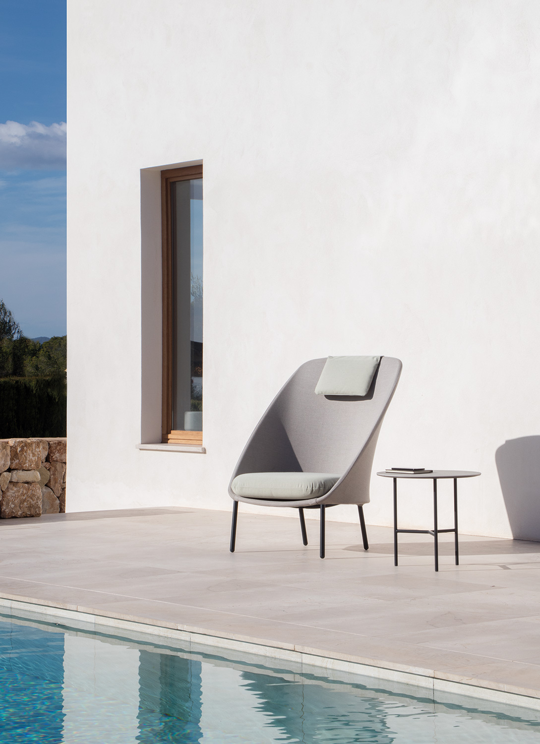 outdoor collection - armchairs - twins high armchair