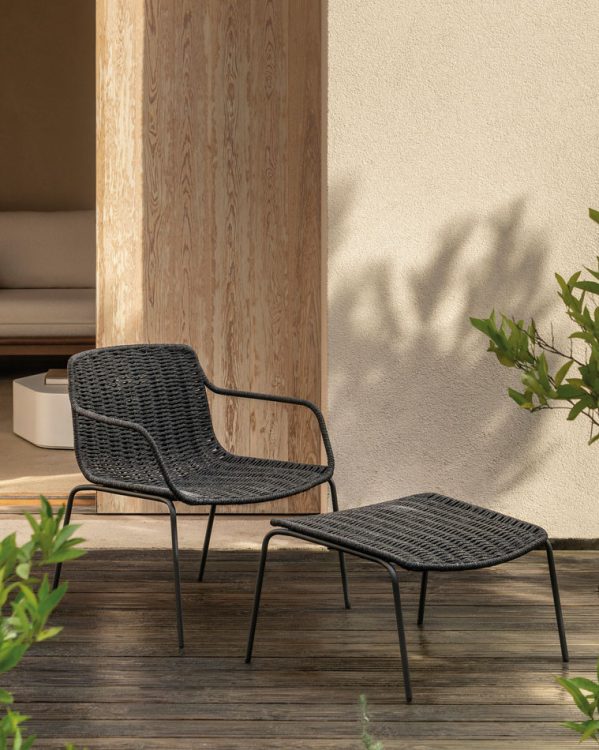 outdoor collection - armchairs - lapala footstool