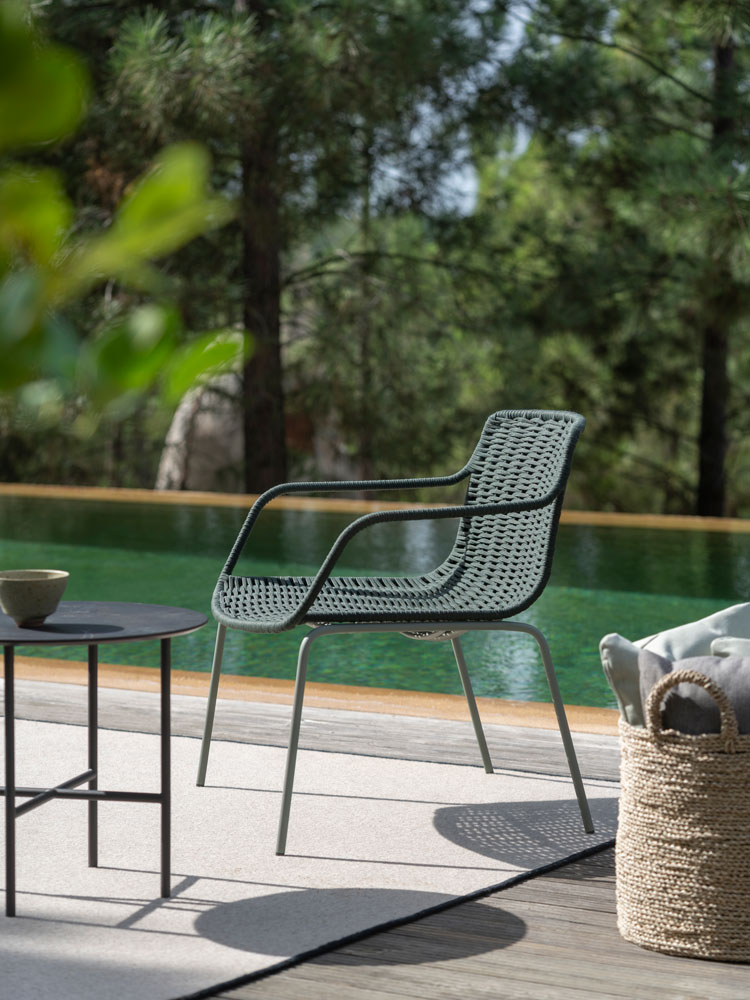 outdoor collection - armchairs - lapala low armchair