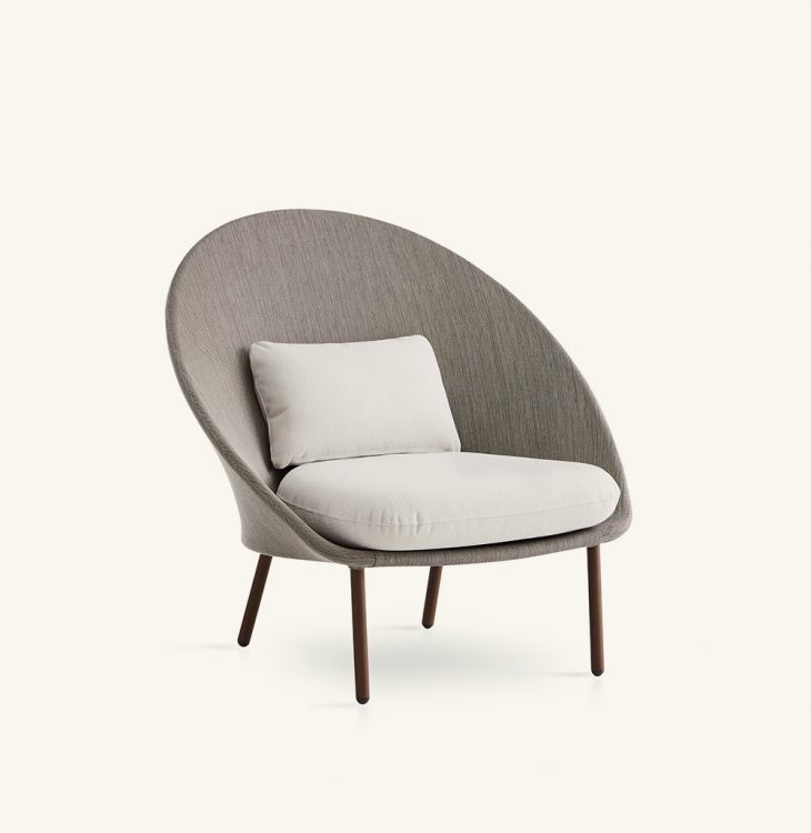Twins low armchair