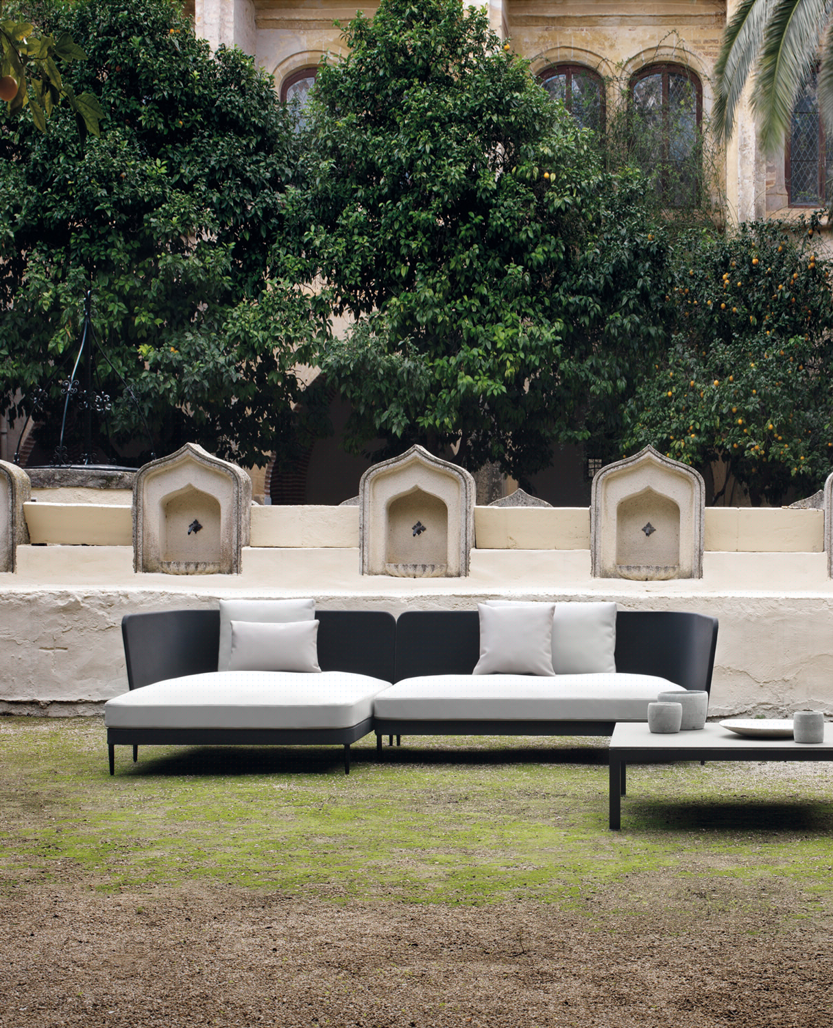 outdoor kollektion - sofas - rechtes modul käbu outdoor kollektion - sofas - rechtes modul käbu