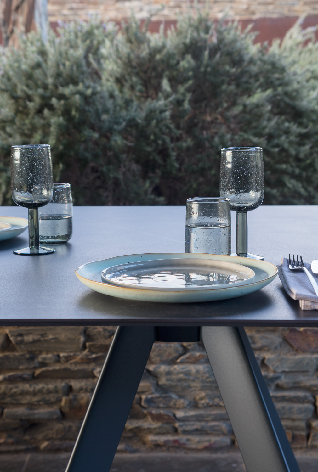outdoor collection - dining tables - atrivm outdoor square dining table