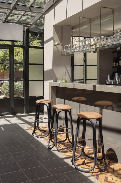 indoor collection - interior design furniture - gres high barstool