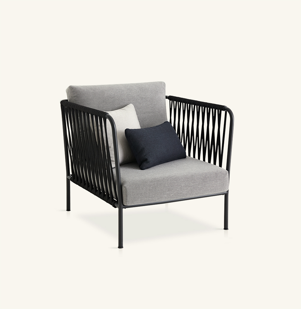 outdoor collection - armchairs - nido hand-woven armchair outdoor collection - armchairs - nido hand-woven armchair