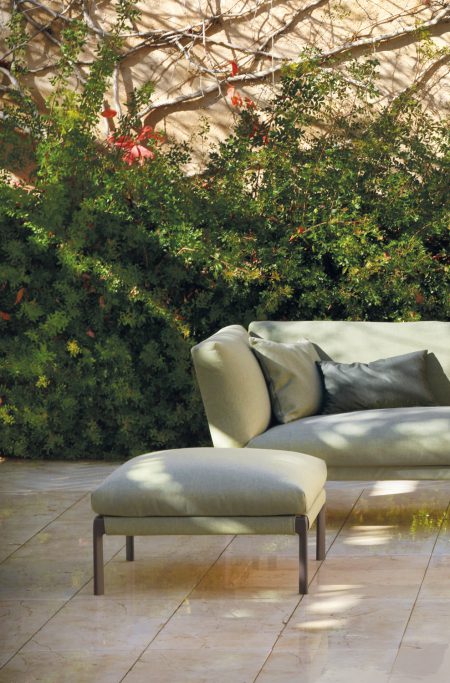 outdoor collection - high quality luxury outdoor and garden furniture - livit footstool