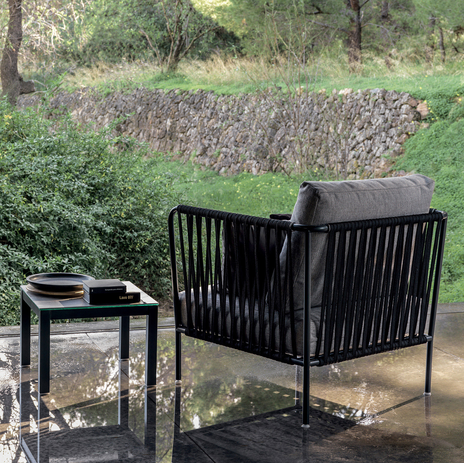 outdoor collection - armchairs - nido hand-woven armchair outdoor collection - armchairs - nido hand-woven armchair