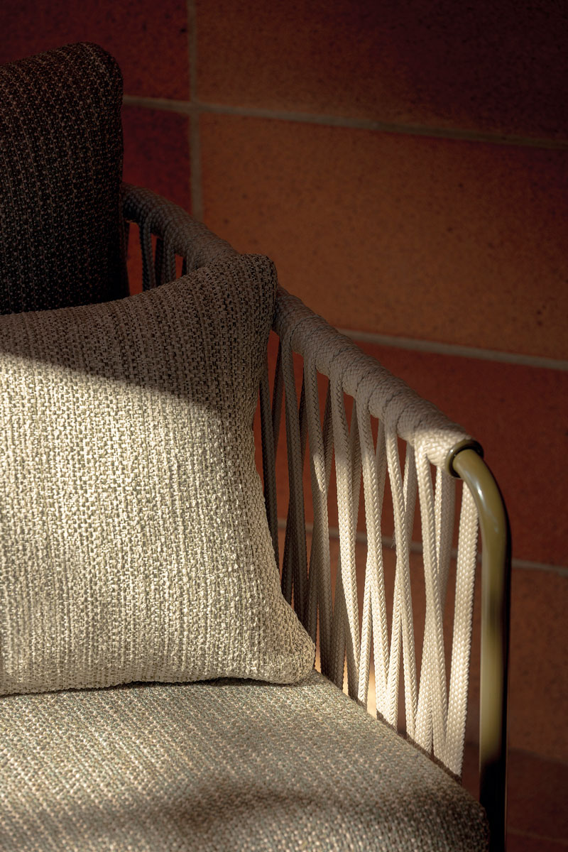 sillones - sillón bajo tejido nido