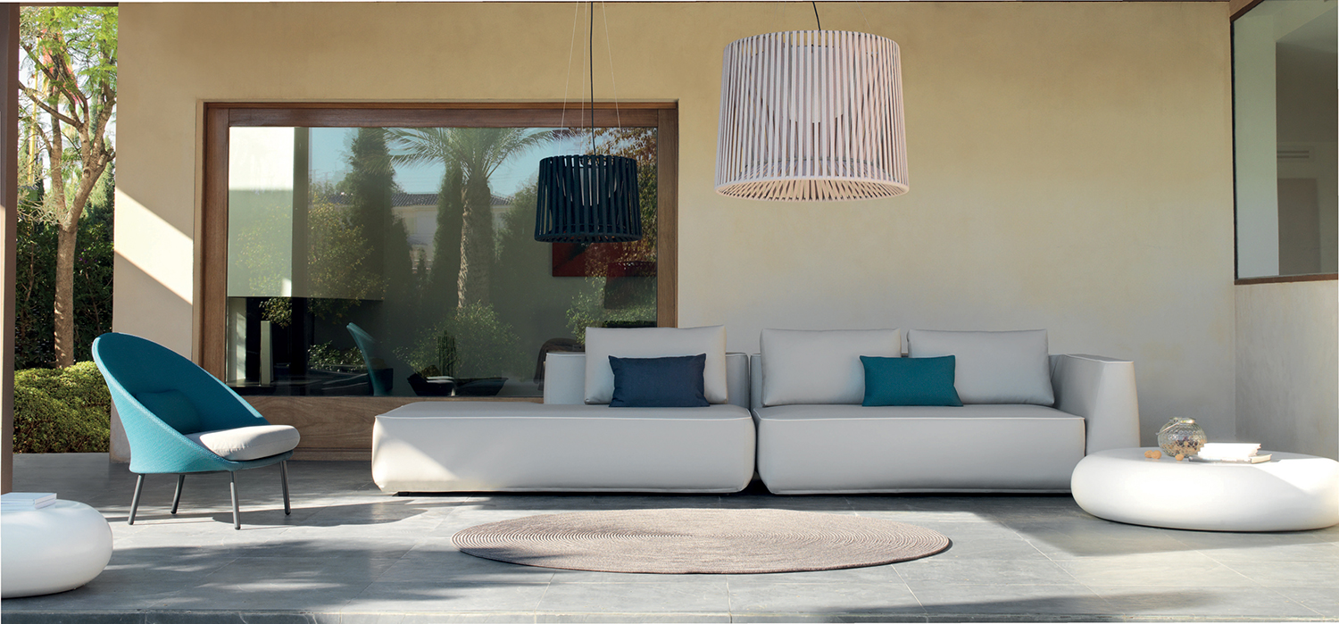 outdoor kollektion - sofas - rechtes modul plump
