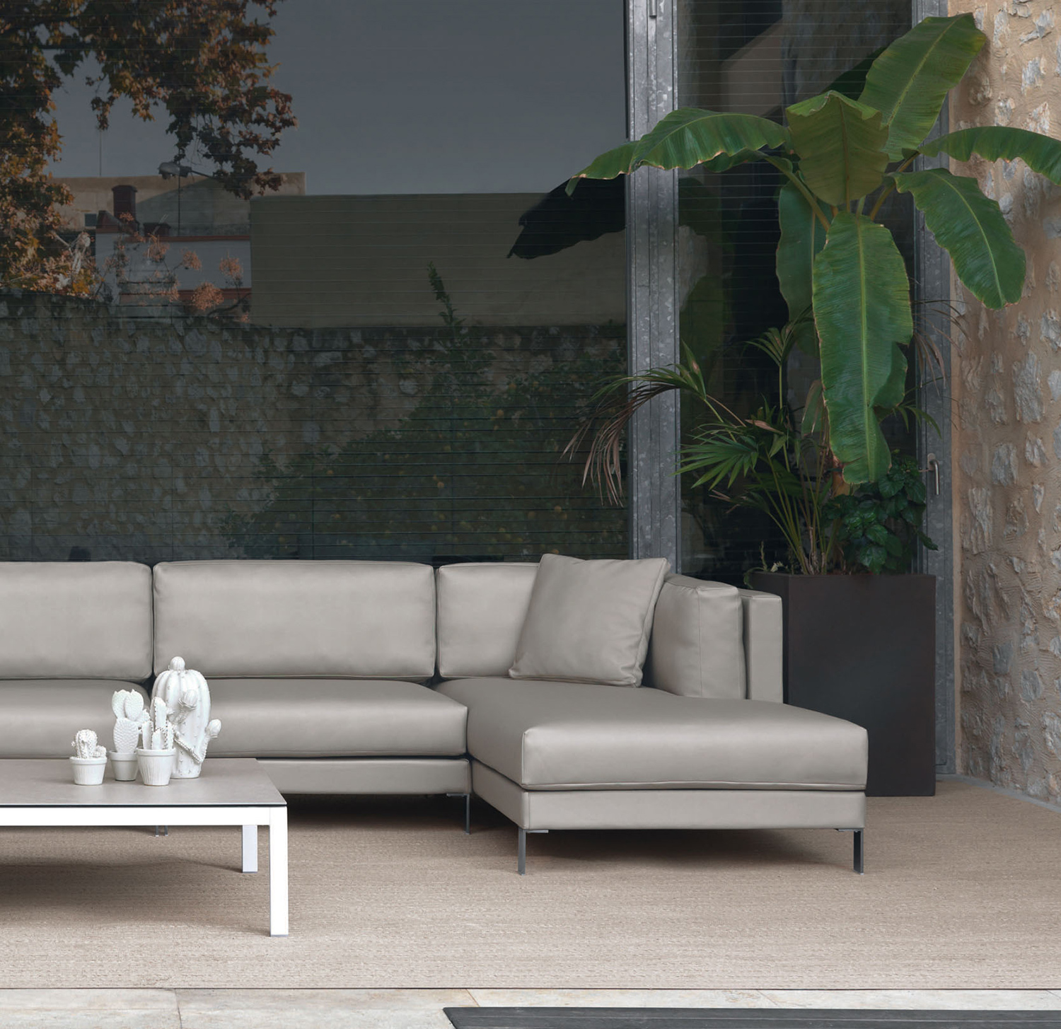 outdoor kollektion - sofas - rechte sonnenliege slim outdoor kollektion - sofas - rechte sonnenliege slim