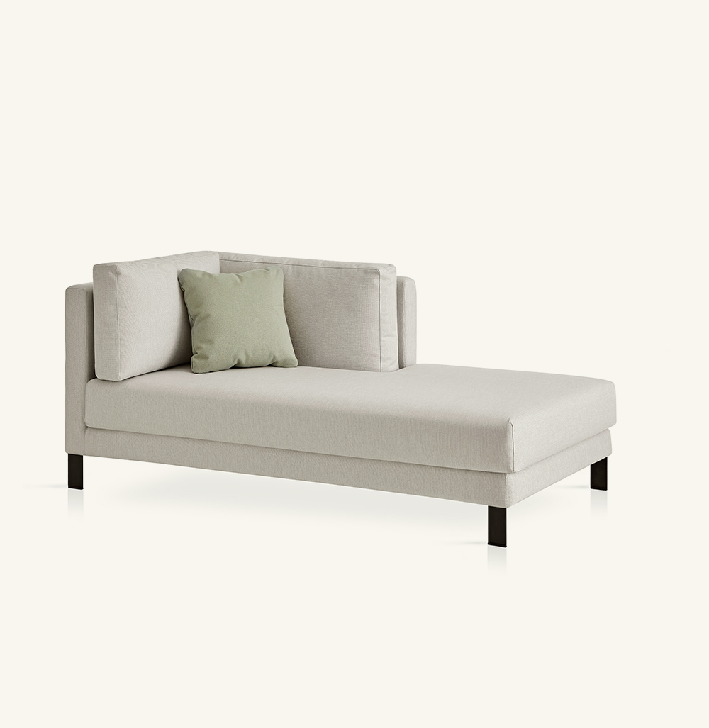 outdoor kollektion - sofas - rechte sonnenliege slim
