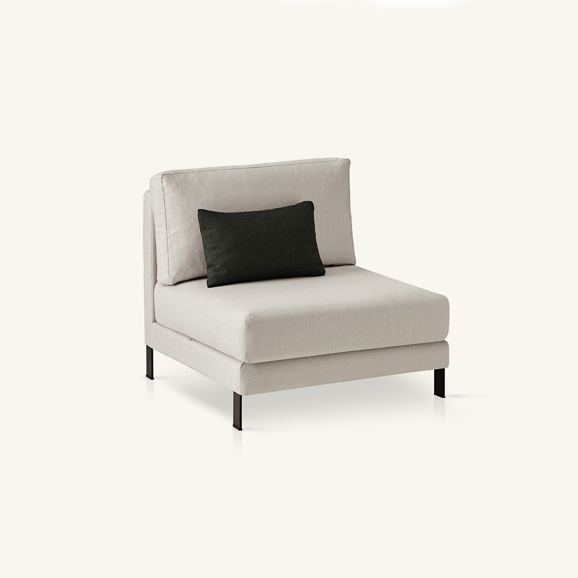 muebles de exterior - sofás - módulo central slim