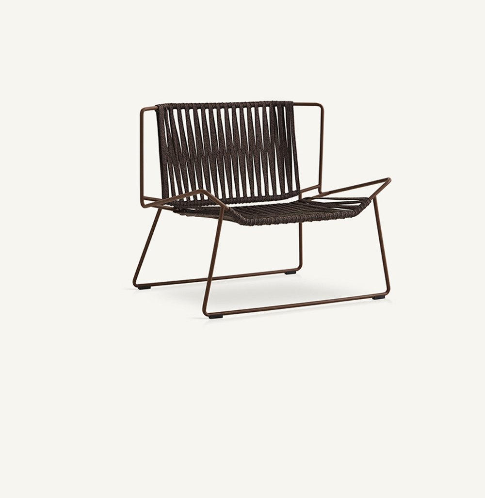 armchairs - out_line hand-woven armchair