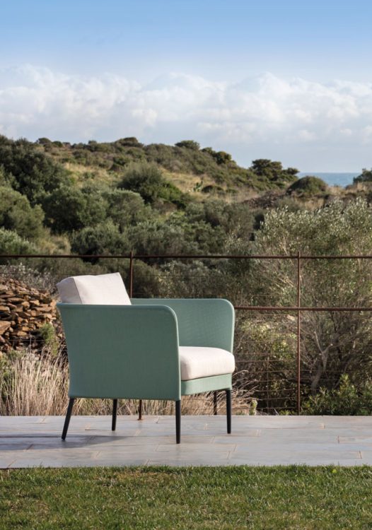outdoor collection - luxury outdoor and garden armchairs - kabu armchair