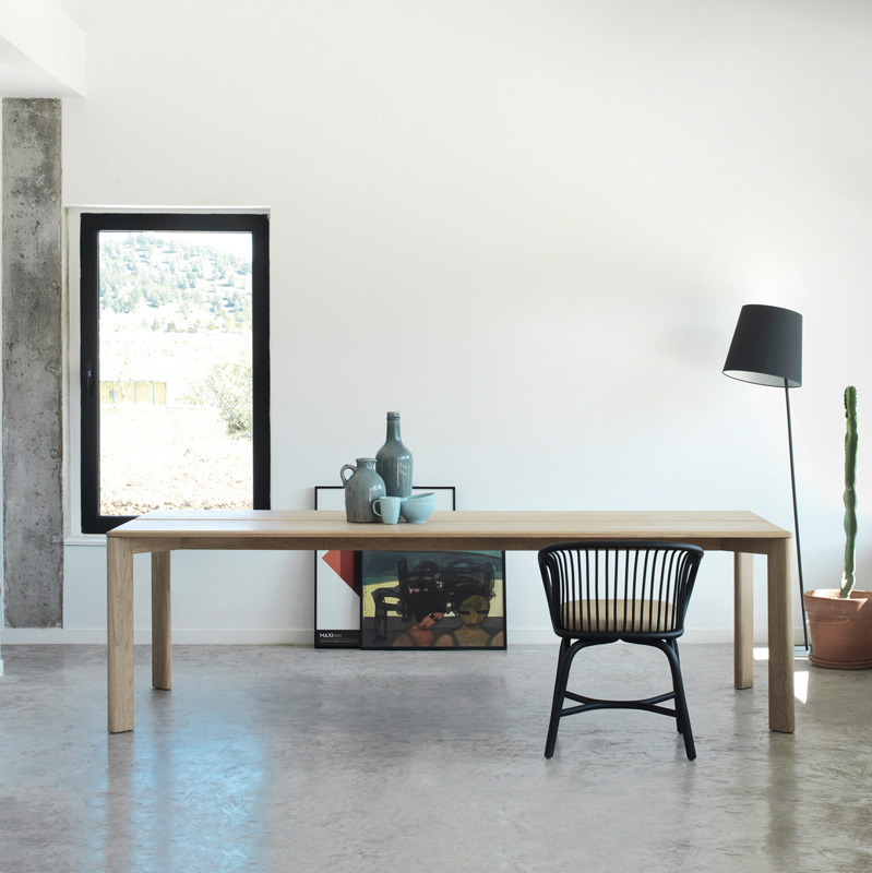 indoor collection - interior design furniture - kotai rectangular dining table