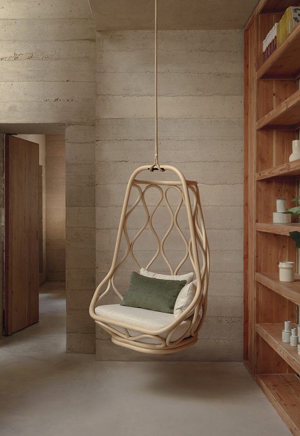 indoor collection - interior design furniture - nautica indoor swing chair