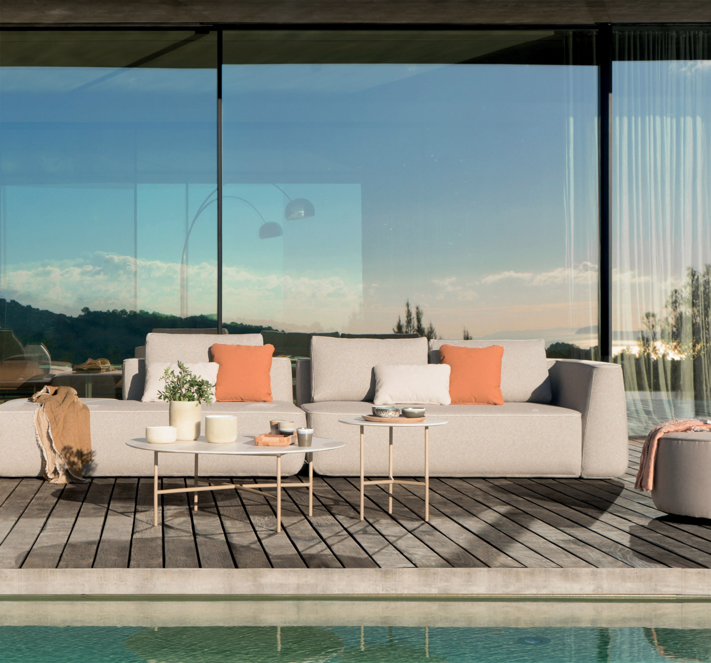 outdoor kollektion - sofas - rechtes modul plump