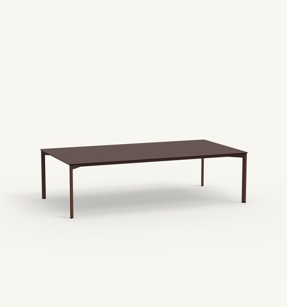 outdoor collection - coffee tables - bare rectangular coffee table