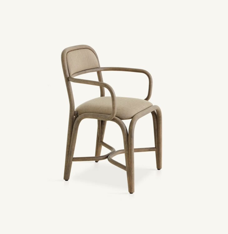 Fontal upholstered dining armchair