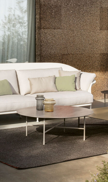 outdoor collection - outdoor collection - grada outdoor round low coffee table