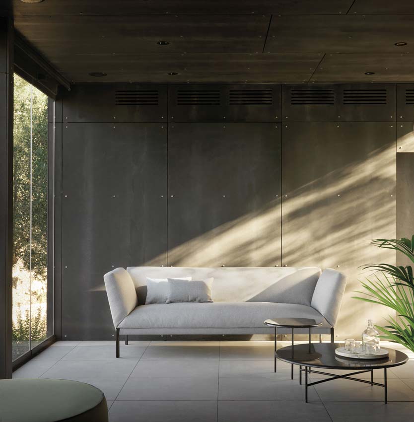 outdoor kollektion - hochwertige luxus-sofas für außenbereich und garten - sofa livit