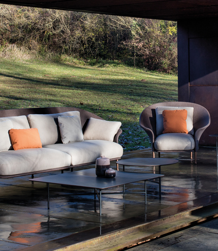 muebles de exterior - centro cuadrado grada outdoor