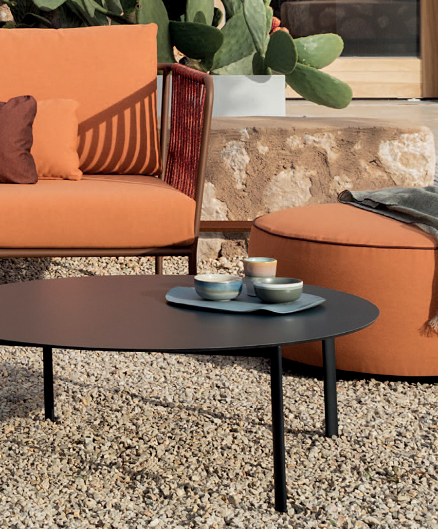 outdoor collection - coffee tables - bare round coffee table