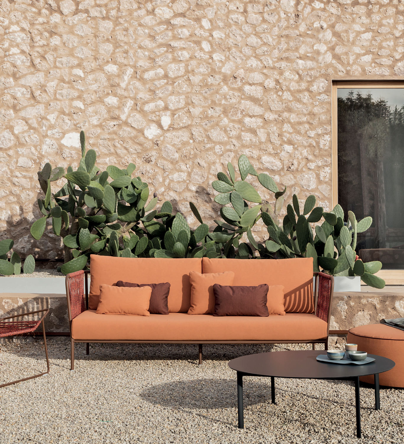 outdoor kollektion - xl-sofa mit seil nido outdoor kollektion - xl-sofa mit seil nido