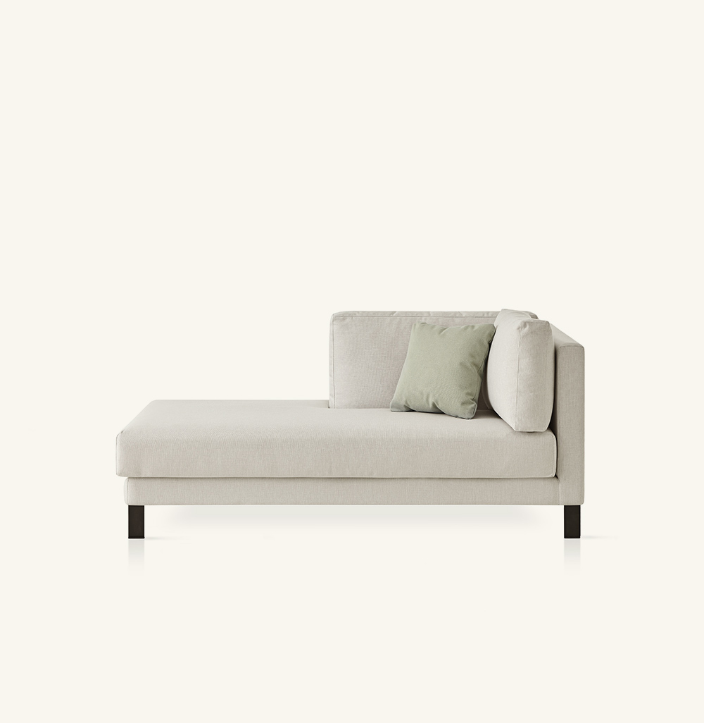 slim left chaise longue module