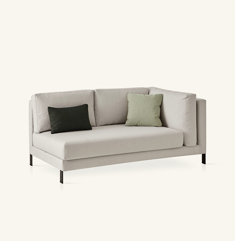 muebles de exterior - sofás - módulo lateral derecho slim