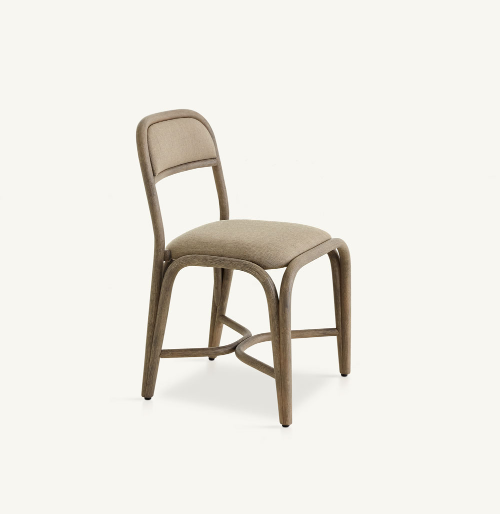 chairs - fontal upholstered dining chair