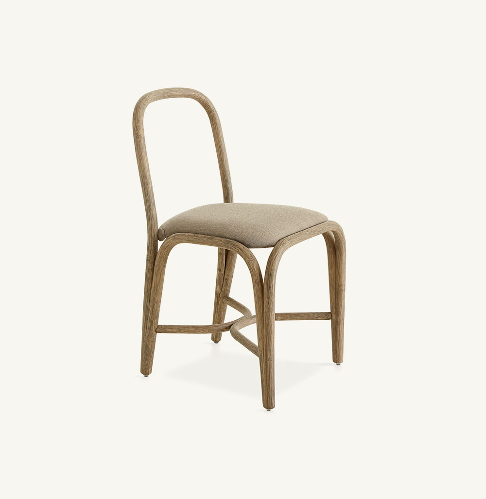 indoor collection - chairs - fontal upholstered dining chair