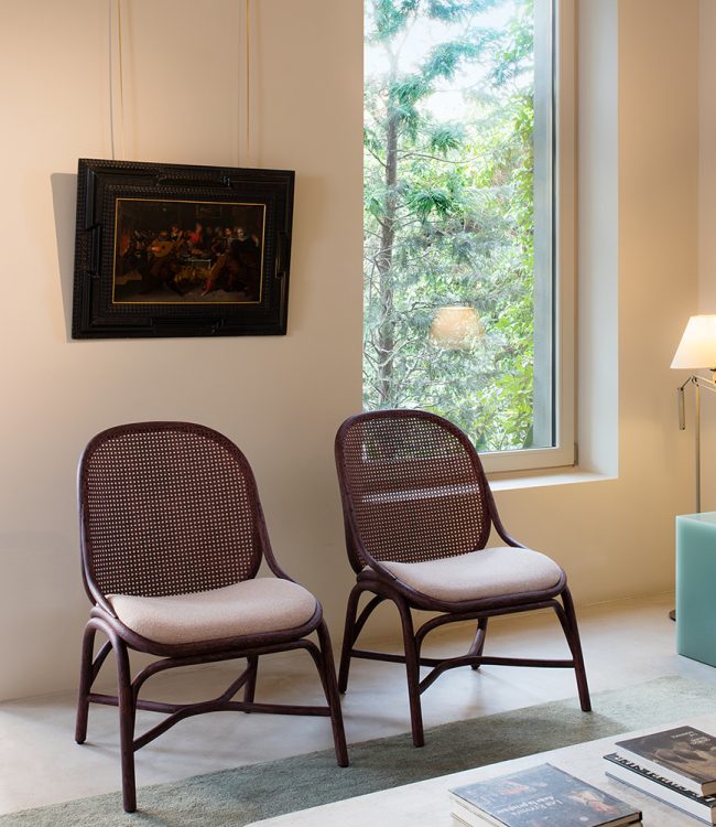 indoor kollektion - niedriger sessel gepolstert frames