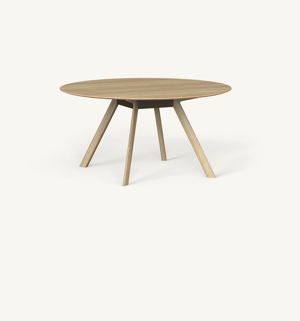 dining tables - atrivm indoor round dining table