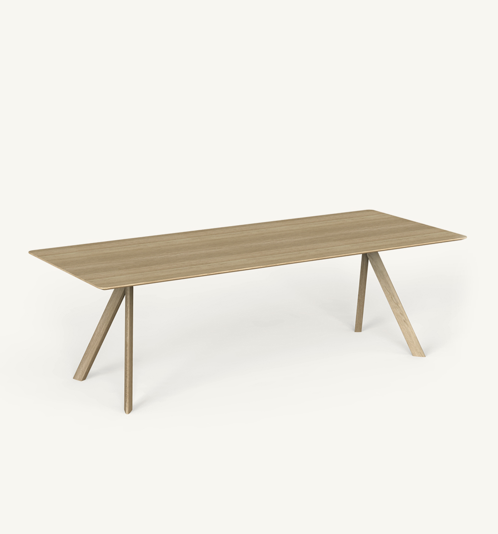 dining tables - atrivm indoor rectangular dining table