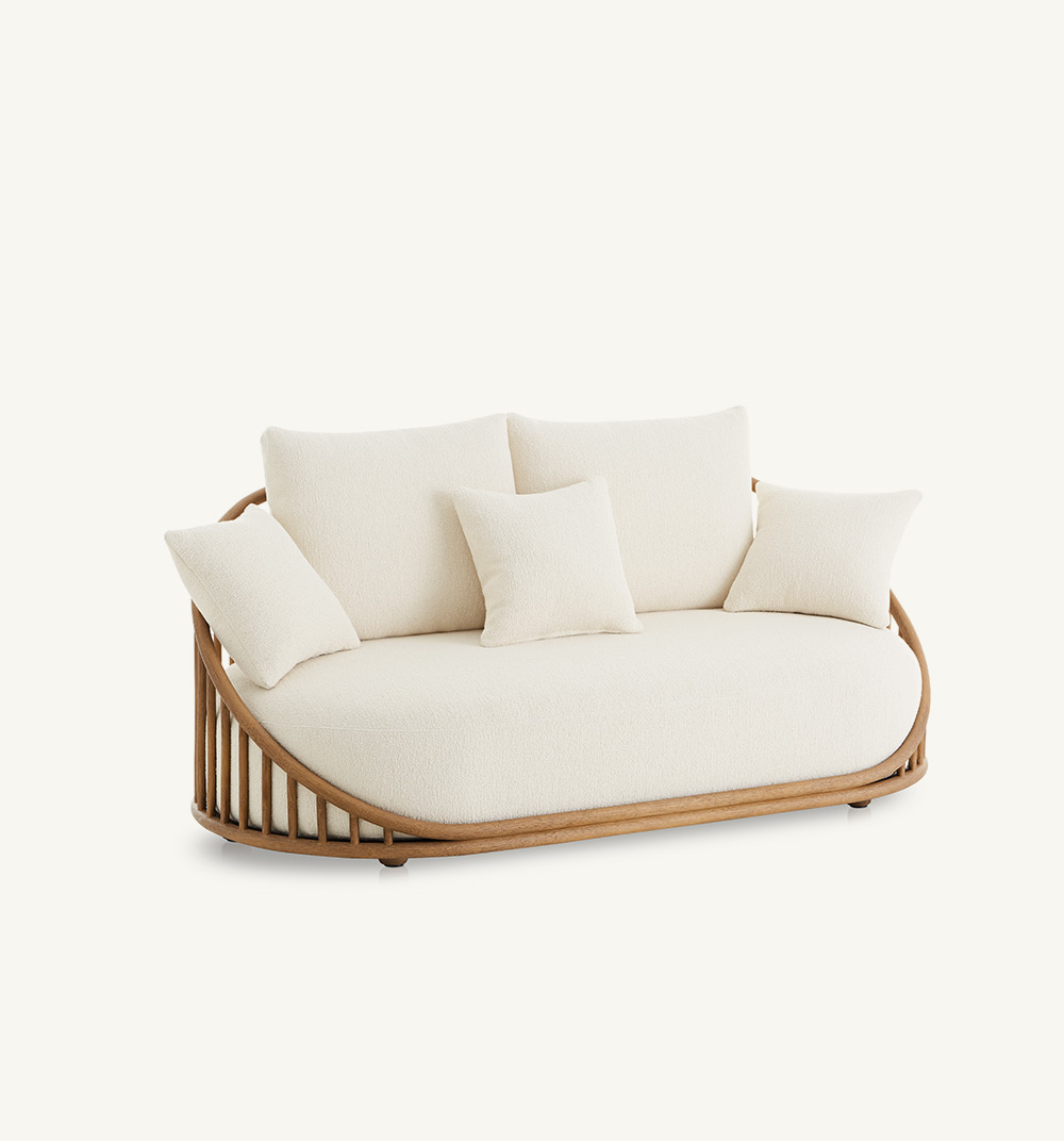 sofas - sofa 2 sitzer cask