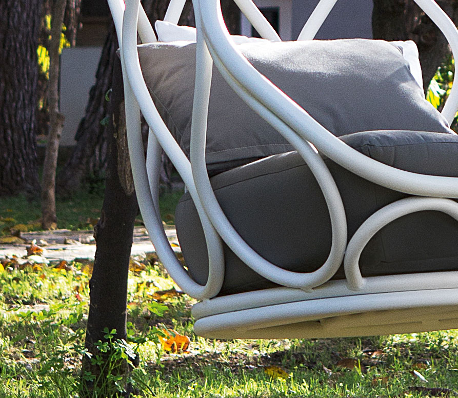 armchairs - nautica outdoor swing chair with base