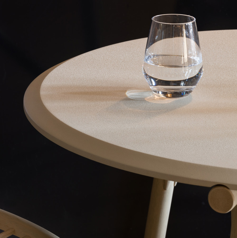 meuble d'intérieur - tables - table ronde kiri