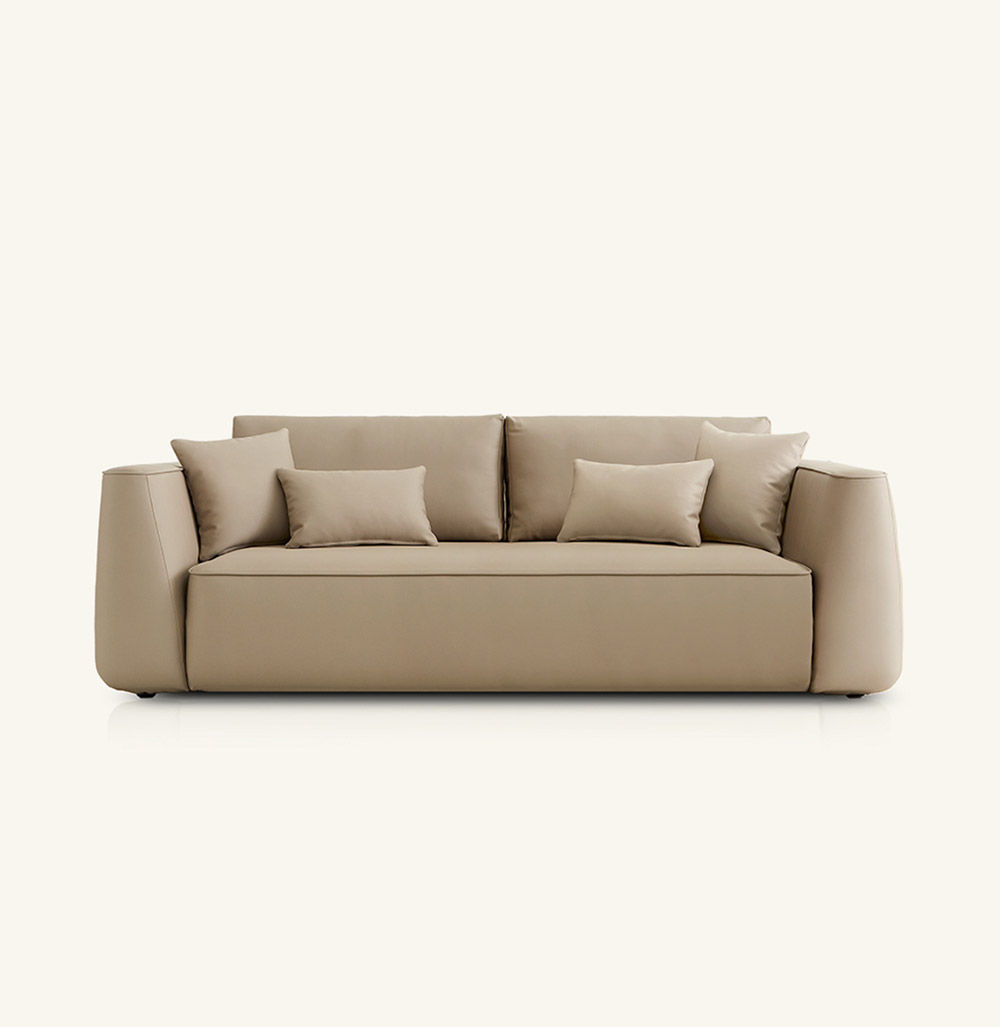 plump sofa