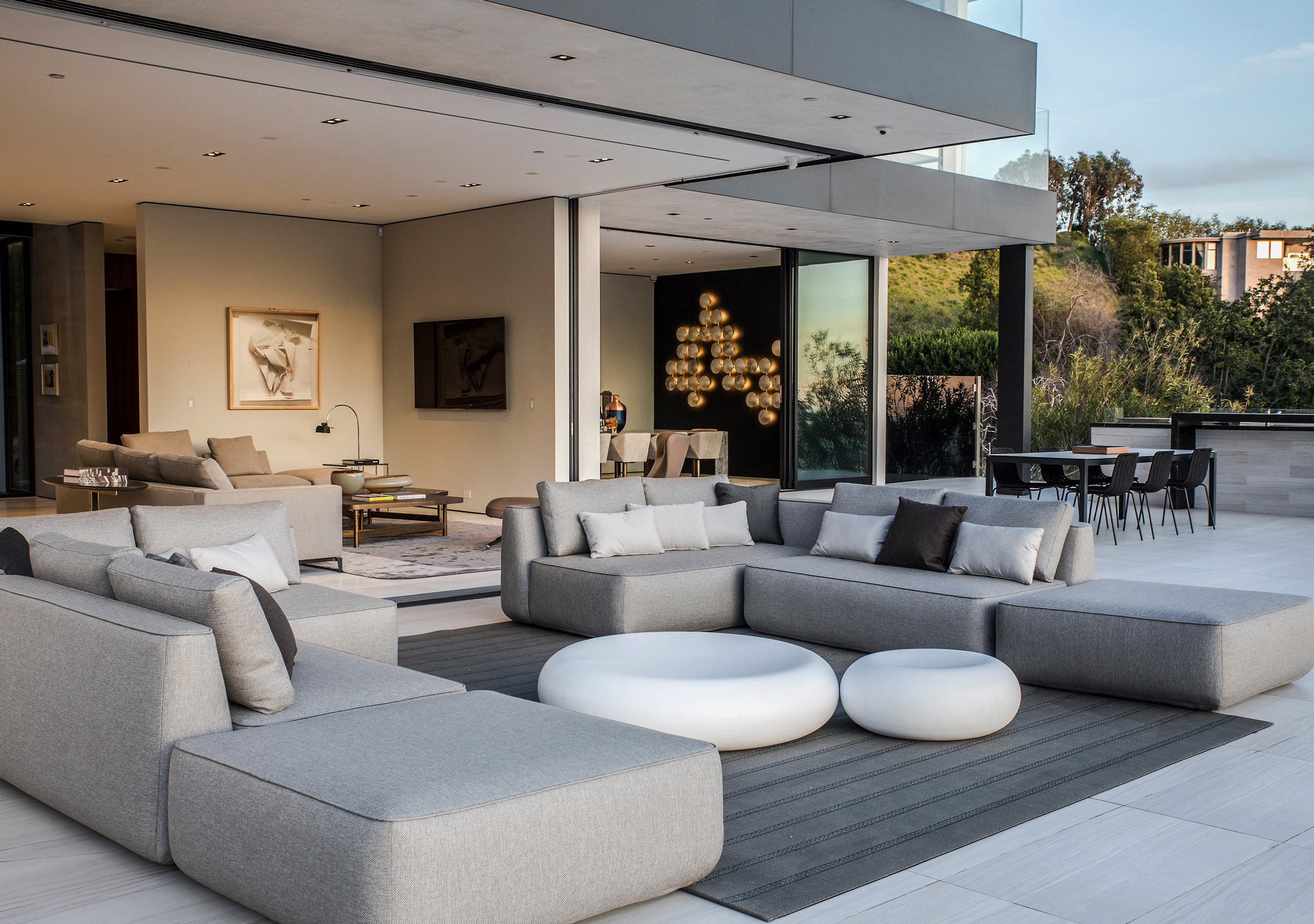 outdoor collection - sofas - plump ottoman