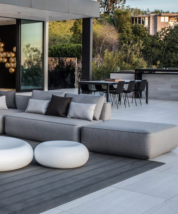 outdoor kollektion - sofas - sitzpuff plump