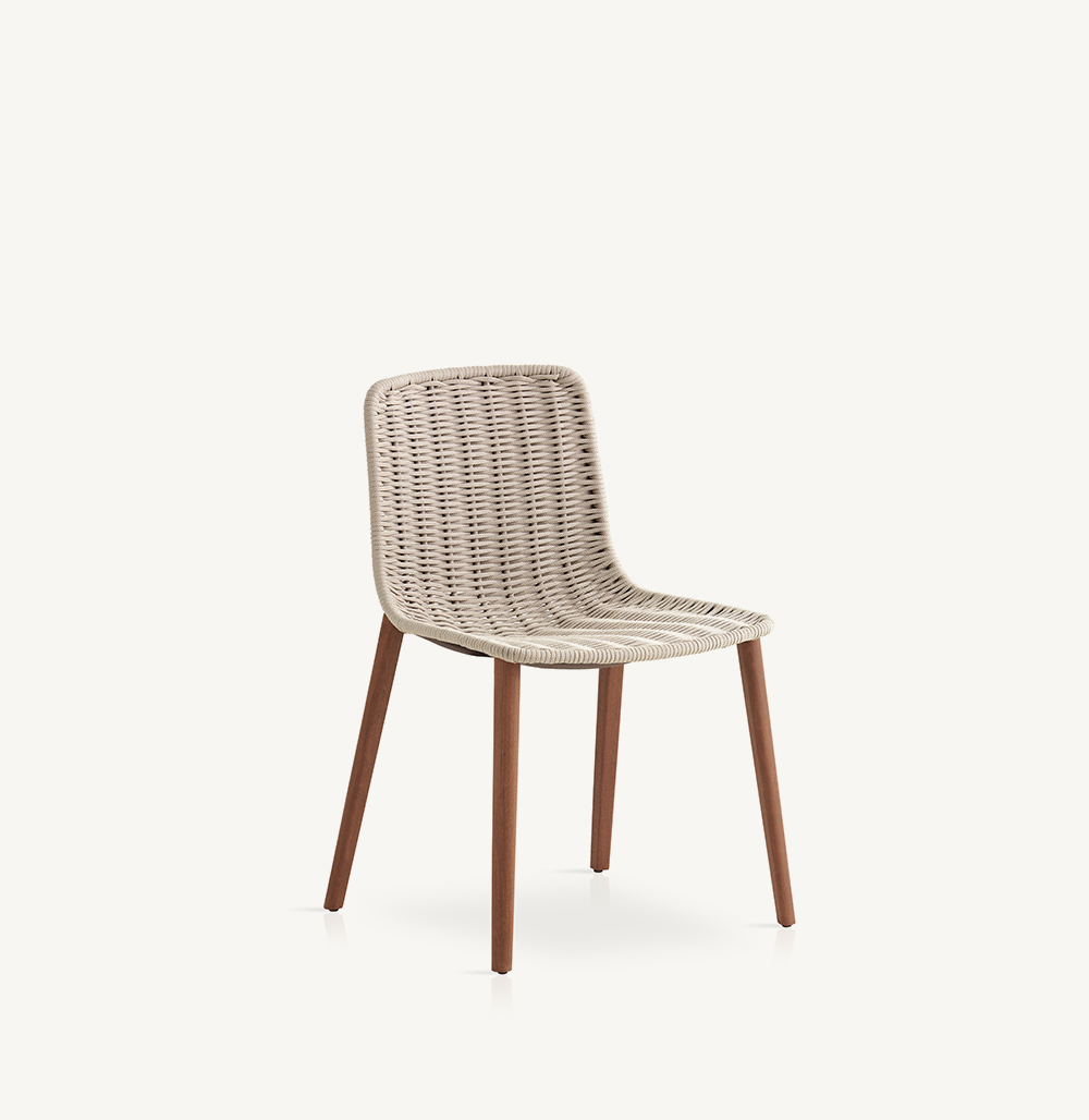 lapala chair with solid wood legs