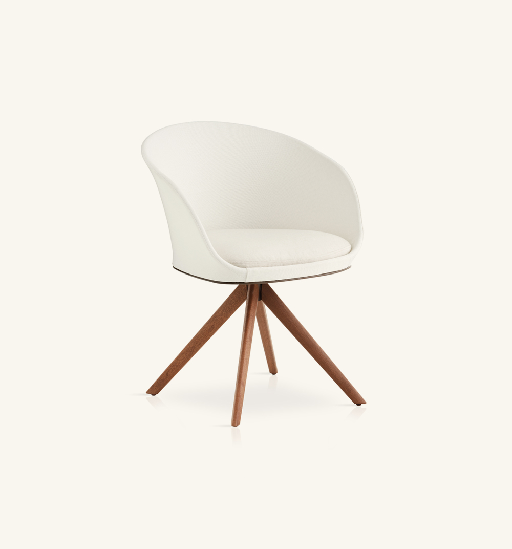 blum dining armchair with pyramid shaped