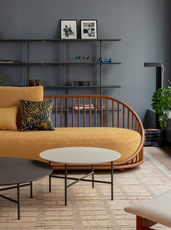indoor collection - interior design furniture - grada indoor high round coffee table