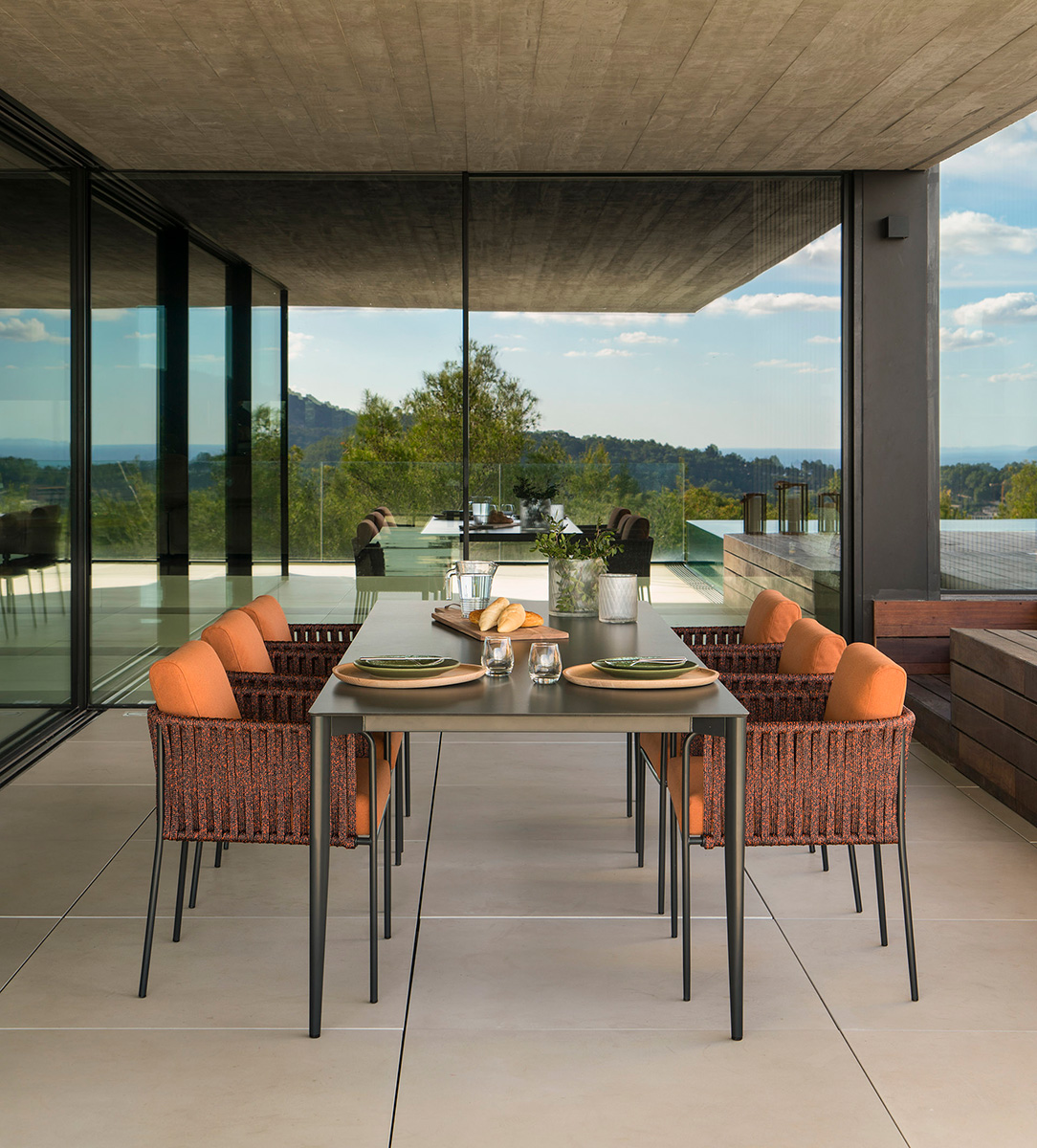projects - outdoor furniture projects - villa boscana, fascinating architecture in mallorca