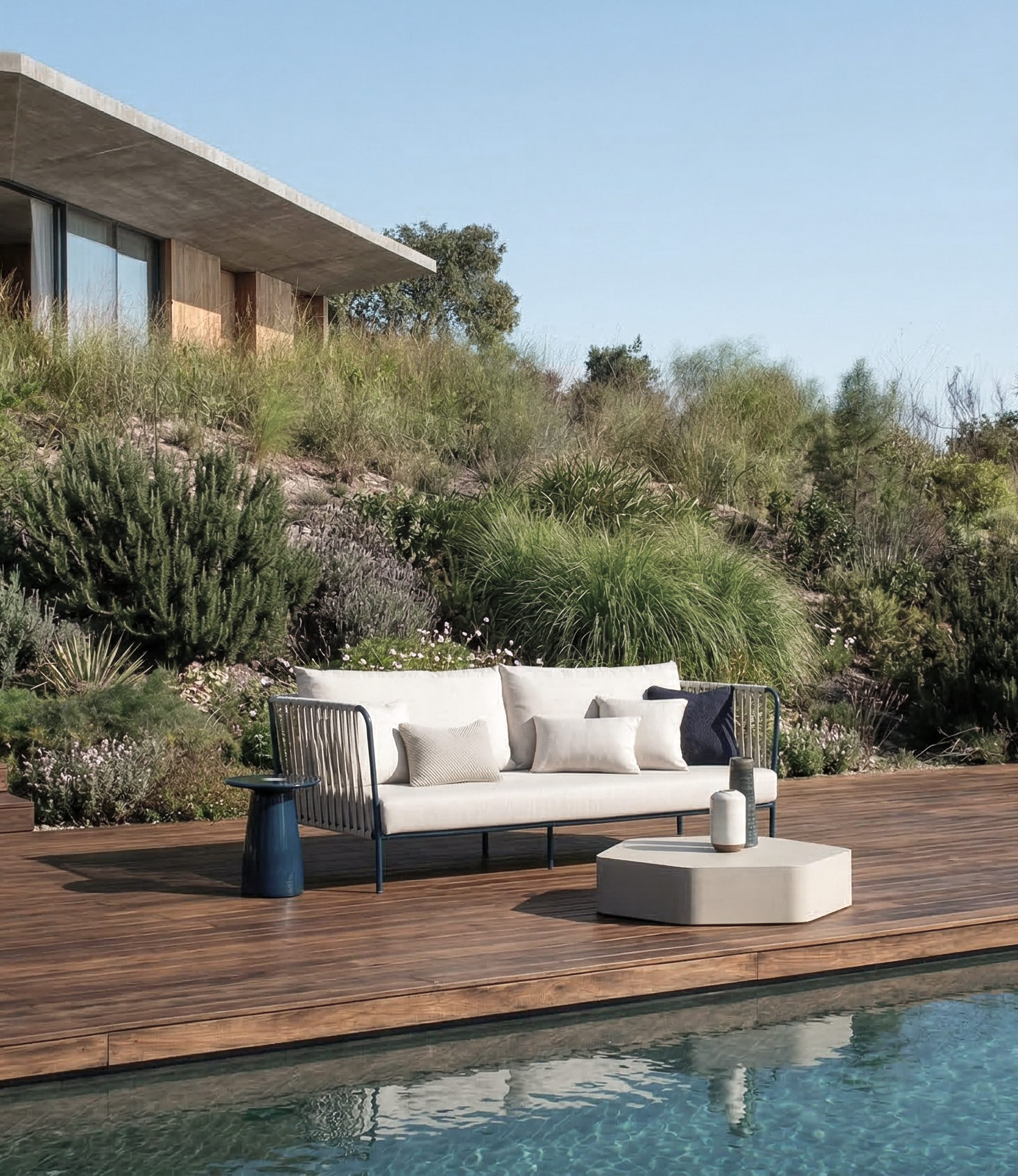  nido xl hand-woven sofa