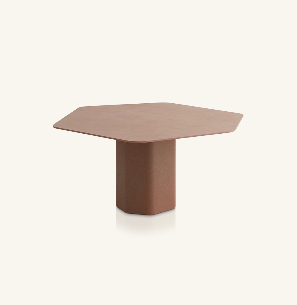 outdoor collection - dining tables - talo outdoor hexagonal dining table