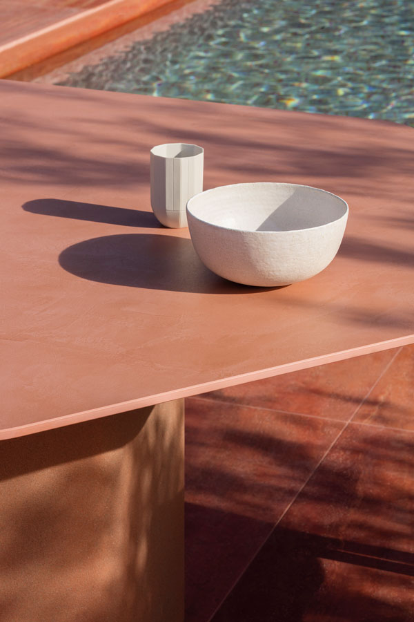 meuble d'extérieur - tables - table hexagonale talo outdoor