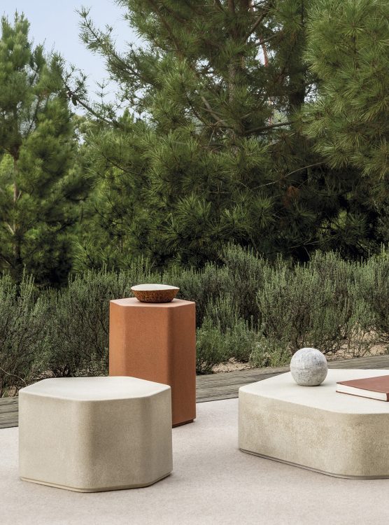 outdoor collection - outdoor collection - talo outdoor hexagonal side table